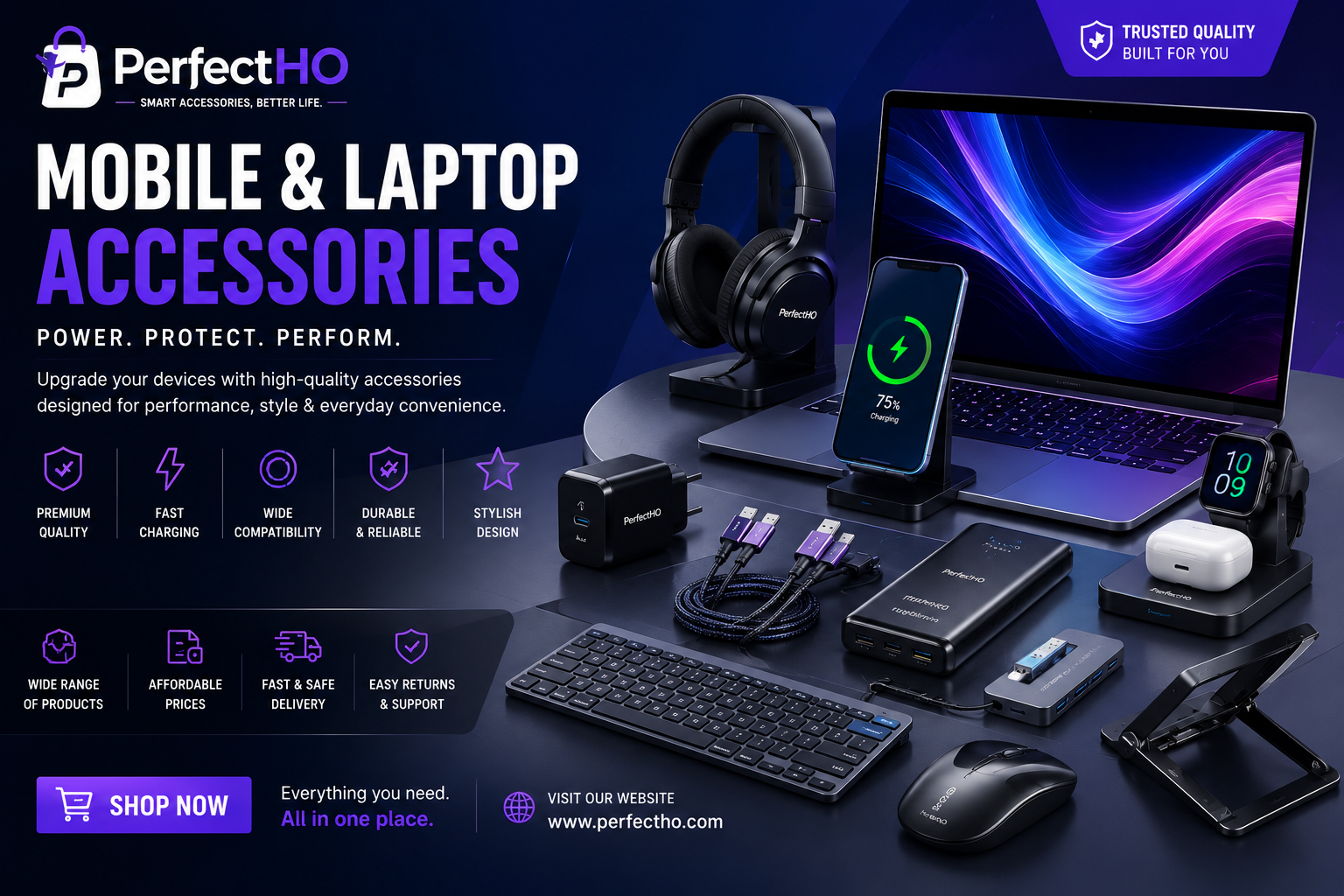 The Ultimate Guide to Mobile & Laptop Accessories for Better Performance and Productivity